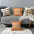 Throw Pillow Covers 18x18 Set of 4 Spring Summer Pillow Covers Floral Farmhouse Cushion Cases for Sofa Couch Living Room Outdoor Home Decor...