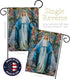 Our Lady of Grace Home Banner Wall Art Patio Lawn Porch Room Small Flag Outdoor Tapestry Yard Sign Catholic Gift Jesus Easter Religious Christian ...