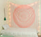 Popular Handicrafts Tapestry Wall Hanging Hippie Ombre Mandala Bohemian Hippy Intricate Indian Tapestries Bedspread 54 x 60 Inches (140cm x 150cm)...
