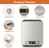CROWNFUL Food Scale, 11 lb Digital Kitchen Scales with Built-in Coin Battery, Weight Ounces and Grams for Cooking and Baking, 6 Units with Tare Fu...