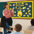 Bee Bulletin Board Decorations Set, Summer Bee Jesus Religious Bulletin Board Decorations Christian Cutout for Classroom Back to School Library Ho...