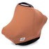 Parker Baby 4 in 1 Car Seat Cover for Girls and Boys - Stretchy Carseat Canopy, Nursing Cover, Grocery Cart Cover, High Chair Cover - “Copper”...