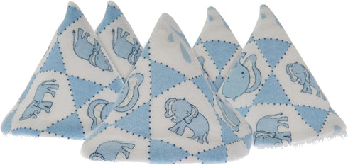 Washable Cotton Pee-Pee Teepees That Shield Baby Boys Pee During Diaper Changes. Makes a Great add-on Gift for a Baby Shower Thanks to its Fun, Gi...