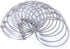 ALEXCRAFT 12 PCS Silver Expandable Bangle Bracelets Adjustable Wire Blank Bangles Set Stainless Steel Bracelets for DIY Jewelry Making 2.6 Inches...