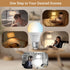 LED Light Bulb with Remote Control, 12W LED Bulb Dimmable 3000K-6000K, 50FT Remote Distance, E26 LED Bulbs 100 Watt Equivalent, Timer & 4 Scene Mo...