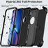 for iPhone XR Case with Built-in Screen Protector,Belt Clip Holster,Heavy Duty Shockproof Drop Protection Military Grade Rugged Full Body Durable ...
