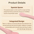 4PCS Silicone Face Mask Applicator Set: Dual-Ended Facial Mask Brush with Spatula for Mud, Clay - Skincare Tool...