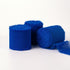Chiffon Ribbon, Royal Blue Graduation Ribbons, 1.5''x21Yards Handmade Frayed Fringe Silk Ribbon for Gift Wrapping, Floral Vase Decoration, Mother'...