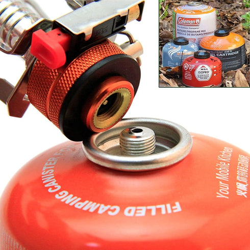 Backpacking Stove Camping Stove Mini Gas Stove with Piezo Lgnition for Camping and Hiking...