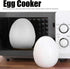Microwave Egg Boiler, 4 Capacity, White Microwave Hardboiled Egg Maker, Hardness & Soft Egg Cooker Under 9 minutes...