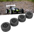 RC Tires, Replacement Plastic Frames 4Pcs Universal RC Wheel Strong Strong Cushioning Excellent Grip for Car Models...