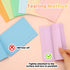 8 Pack Lined Sticky Notes, 8 Colors Self Sticky Notes Pad, Wide Ruled 4X6 Inches Lined Writing Sticky Pads for Office, Home, School, 45 Sheets/pad...