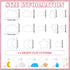 Kajaia 14 Pcs Polymer Clay Cutters Set, Cloud Moon Star Crescent Clay Earring Cutters Rain Drop Lightning DIY Clay Jewelry Making Supplies for Beg...