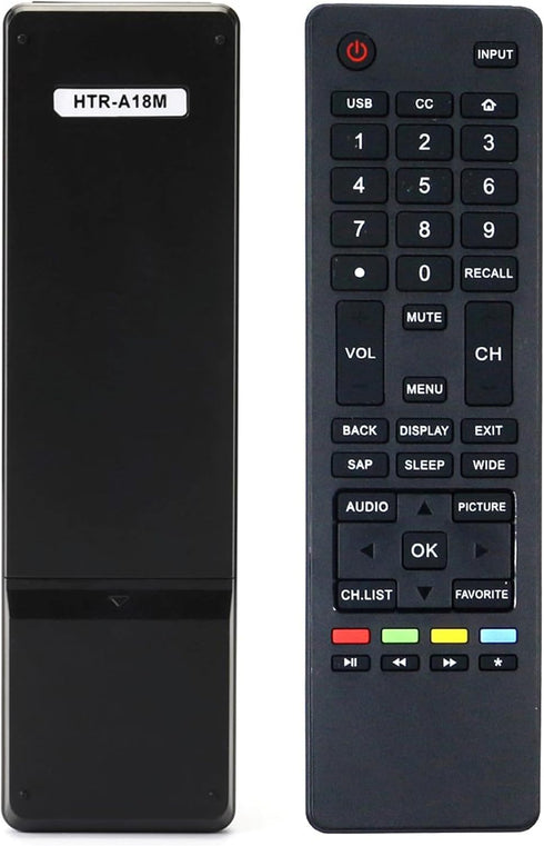 Remote Control HTR-A18M fit for Haier LCD LED TV LE58F3281 32D3000 LE32M600M20 LE32F32200 LE24M600M80 65d3550 LE39M600M80 40D3500M 48D3500 LE48M60...
