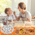 Bunuelos Mold,Aluminum Bunuelos Cookie Maker Mold with Wooden Handle, Detachable Rosette Iron Molds Set,Waffle Molds Funnel Cake Ring,Achappam Mol...