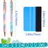 Weeding Tools for Vinyl?2 Pieces Air Release Pen Craft Vinyl Weeding Tools Stainless Steel Point Retractable Air Release Weeding Tools for Craft W...