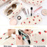 Makeup Bag 3 Pieces Large Capacity Checkered Cosmetic Bag Canvas Travel Toiletry Bag Organizer Cute Makeup Bag Pouch Storage Bag for Women(Beige S...