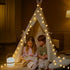 Star String Lights - 50 LED Battery Operated String Lights for Bedroom with Remote and Timer, Indoor Outdoor Fairy Twinkle Lights for Christmas, K...