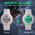 Digital Watch Womens Mens, 100M Waterproof Watch for Swimming Soft Double Injected Silicone Band, Unisex Sport Watches with Stopwatch Alarm Countd...