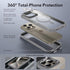 ESR for iPhone 15 Pro Max Case, Full-Body Shockproof MagSafe Case, Military-Grade Protection, Magnetic Phone Case for iPhone 15 Pro Max, 2-Part To...