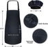 Novelty Place Kid's Apron with Chef Hat Set (3 Set) - Skin-friendly Children’s Bib with Pocket - Cooking, Baking, Painting, Training Wear - Kid's ...