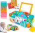 teytoy Baby Tissue Box Toy, Montessori Tissue Box Sensory Toy with Tummy Time Mirror Toy for Infant Newborn Toddlers High Contrast Sensory Toys fo...