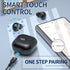 MANKIW Wireless Earbuds for Android, wireless earbuds bluetooth 5.3 headphones Stereo Bass LED Display in Ear Earphones 32H Playtime Waterproof Ea...