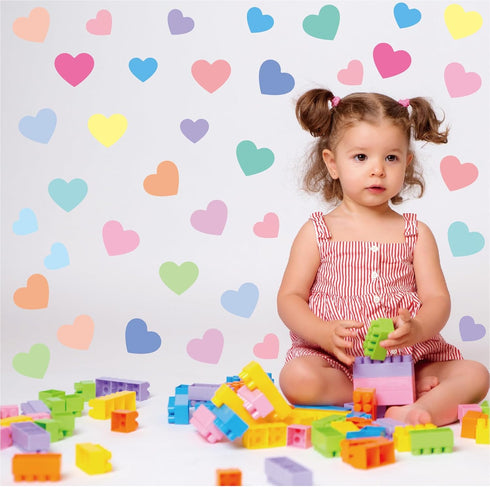 5PCS Heart Stencil Reusable Heart Stencil Template Plastic Stencils for Painting on Wood Drawings Woodburning Canvas DIY Decor...