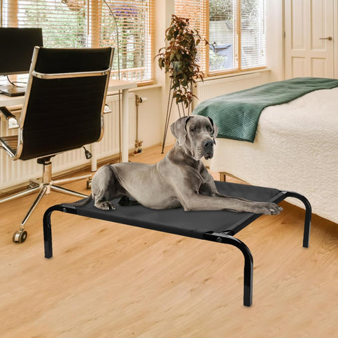 Pet Bed Mesh Dog Beds for Indoor Dogs Indoor Pet Hammock Washable Cat Bed Breathable Dog Hammock Dogs Hammock Elevated Puppy Bed Elevated Cat Bed ...