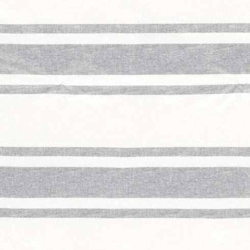 Lush Decor Baby Farmhouse Stripe Soft & Plush Changing Pad Cover, 16" W x 32" L + 5" Pocket, Gray - Striped Nursery Decor - Gender Neutral Baby Sh...