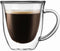 JoyJolt Serene Double Walled Insulated Glasses Coffee Mug (Set of 2) 7.4 Ounces...