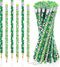 36 Pieces Soccer Pencils Soccer Party Favors Unsharpened Soccer Printed Wooden Pencils with Eraser Sports Themed Fun Drawing Pencils for Soccer Bi...