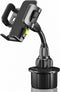 Bracketron TripGrip Universal Phone Holder for Car Cup Holder Mount - 360 Degree Rotation, Swivel Gooseneck, Expandable Base Cell Phone Cup Holder...