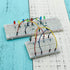 4PCS Breadboards Kit Include 2PCS 830 Point 2PCS 400 Point Solderless Breadboards for Proto Shield Distribution Connecting Blocks...