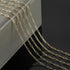 YOUBEIYEE 16.4 Feet Light Gold Embossed Paperclip Chain for Jewelry Making 18K Gold Plated Brass Chain Roll Women Necklace Bracelet DIY Jewelry Su...