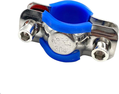 2Pcs Chair Fixers,Chair Sinking Stoppers with Blue Rubber Pads Suitable for 25-27mm (0.98-1.06 inches) Cylinder Diameter of Office Chairs...