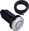 Sink Top Garbage Disposal Air Switch Button with Air Hose, Brushed Nickel Long Button...
