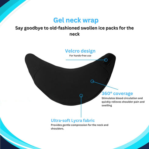Gel Ice Pack Wrap for Neck...