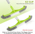 Pool Brush,17.5" Curved Edge Pool Brushes Head for Cleans Pool Swimming Walls, Tiles & Floors, Premium Nylon Bristles with EZ Clips...