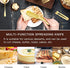 Stainless Steel Butter Knife, 4Pcs Gold Applicator Set for Home Breakfast Use, Deluxe Sandwich Cream Cheese Condiment Knives...