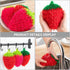 UPKOCH 3Pcs Dish Scrubber Fun Strawberry Shape Dish Sponges Kitchen Dishcloth Super Soft Absorbent Dish Rags for Washing Dishes Cleaning (Red)...