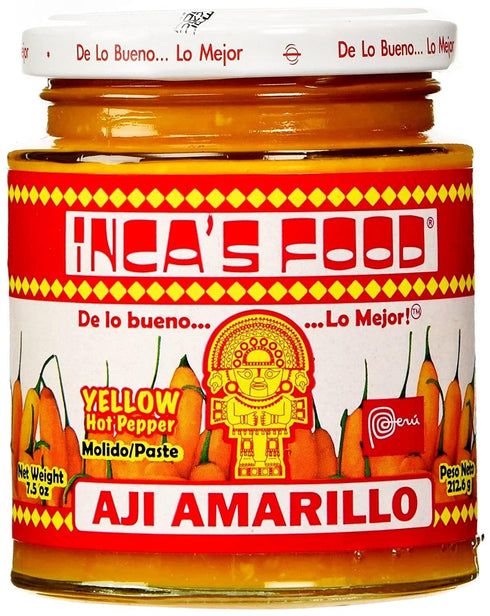 Inca's Food Aji Amarillo Yellow Hot Pepper Paste - 7.5 oz...