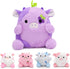 Cow Plush Cow Stuffed Animals Pillow, Purple Cow Plush Soft Cow Pillows, Kawaii Purple Plushie Cow Toy for Kids Girls Boys Birthday Gift Home Deco...