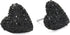 Betsey Johnson Heart Stud Earrings...