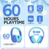 JoySpark Kids Bluetooth Headphones, Lightweight Kids Wireless Headphones for Kids, 85/94dB Volume Limited, 60 Hours Playtime, Bluetooth 5.3, Over-...