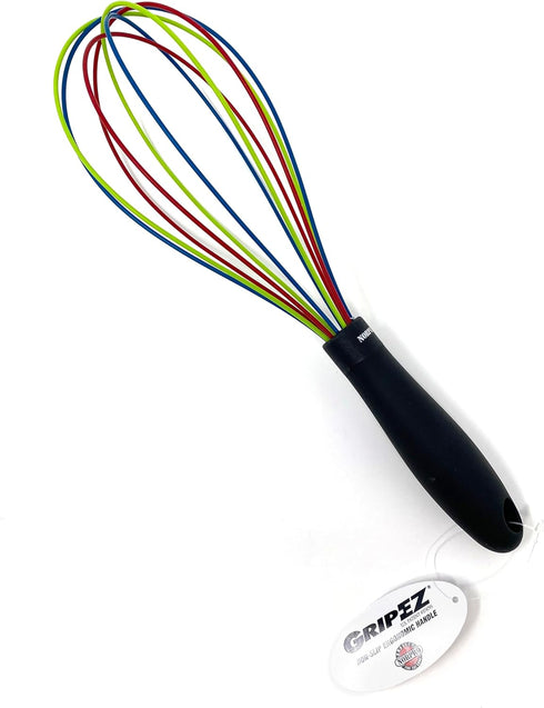 Norpro Grip-EZ Silicone Whisk, Multicolor 12-inch...