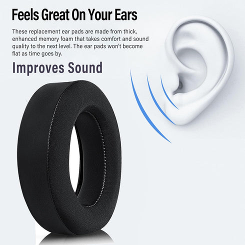 HS60 Cooling-Gel Ear Pads Cushions Replacement for Corsair HS75 XB HS70 /Pro HS60 /Pro HS50/Pro Gaming Headset/Headphones Earpads, Ear Cushions,Ea...