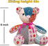 Acrylic Memory Bear Template Ruler Set with Detailed Instructions, Sewing Patterns for Beginners, Teddy Bear Quilting templates (Sitting Height 6i...