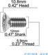 Stainless Steel Brake Disc Rotor Screws Compatible/Replacement For Audi & VW (Pack of 8)...