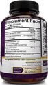 NutriFlair Sambucus Elderberry, 120 Veggie Capsules - 5 in 1 Immune Support and Antioxidant Supplement with Vitamin C, Vitamin D3 5000 IU, Zinc, G...
